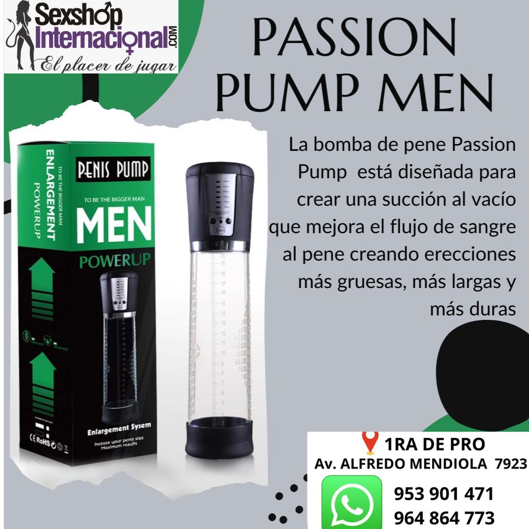 PASSION PUMP MEN BOMBA DE SUCCION